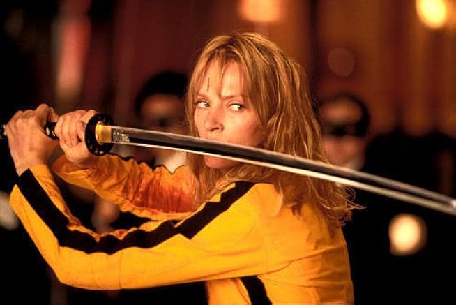 Uma Thurman en kill bill: the Whole Bloody Affair