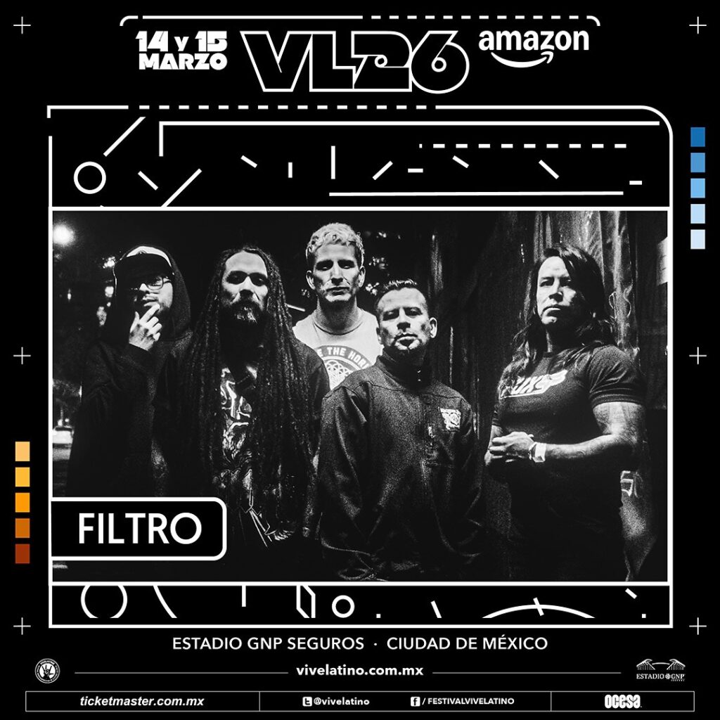 Filtro llegará al Vive Latino