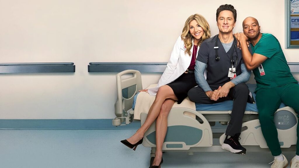 15 años después, Scrubs regresa para hacer reír y conmover a una nueva generación. Foto: Hulu / Disney
