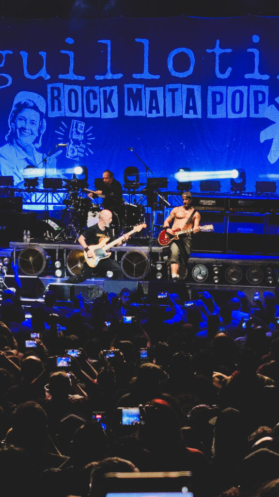 Guillotina en el Teatro Metropólitan de la CDMX / Foto: Andre Dulché