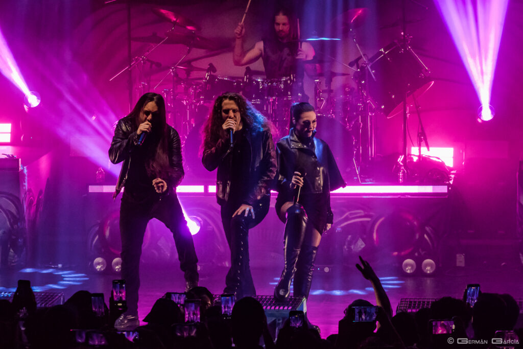 Amaranthe desde el Circo Volador / Foto: Dilemma
