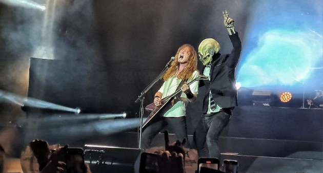 Vic y Dave, la dualidad sagrada de Megadeth, prometieron regresar a nuestro país una vez más. 