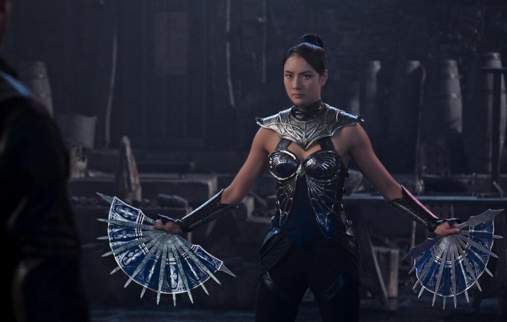 Kitana la protagonista de Mortal Kombat II