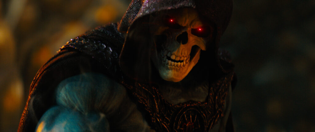 Jared Leto captura la esencia socarrona de Skeletor sin arruinarlo en Amos del Universo. Foto: Prime Video / Sony Pictures