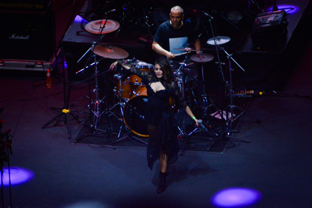 Tania Melo (Los de Abajo), una de las voces principales de esta nueva era en Santa Sabina / Foto: Pólvora