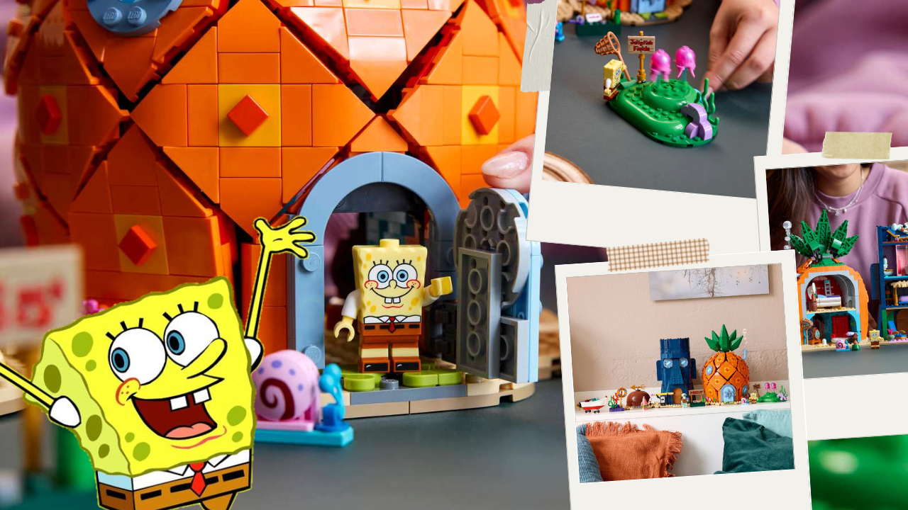 Bobo Esponja x LEGO