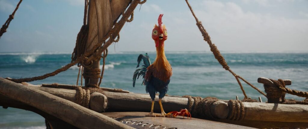 Heihei en live action